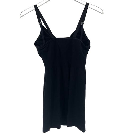 2/$30 INGRID & ISABEL Nursing Camisole NEW Size L Black Stretch Compression Top - Picture 9 of 11
